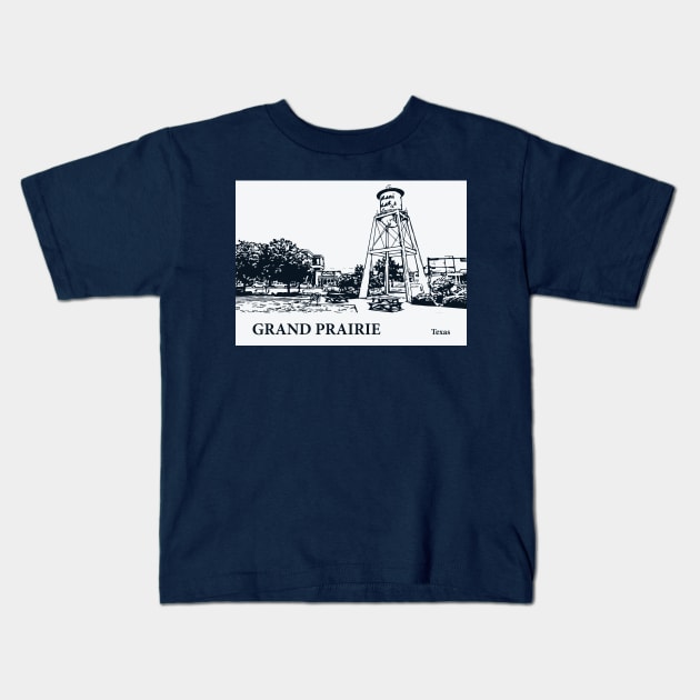 Grand Prairie - Texas Kids T-Shirt by Lakeric